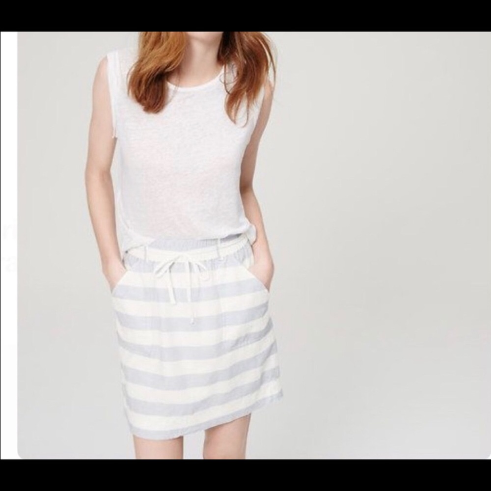 Loft xs skirt linen